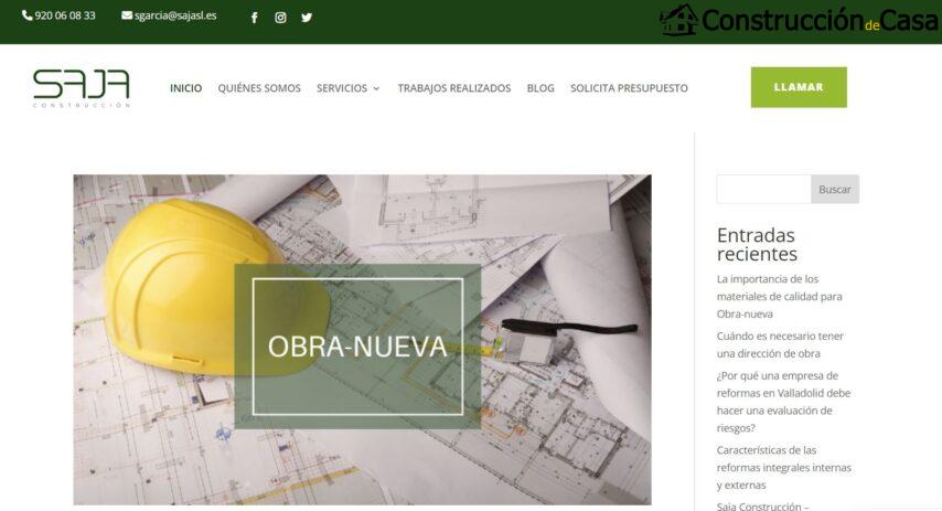 Constructoras en avila Las mejores empresas de construcción en Ávila Reformas en Ávila SAJA