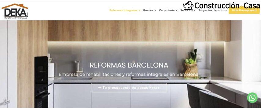 Reformas y Construcciones DEKA barcelona