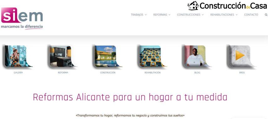 SIEM Servicios Constructoras en Alacant - Alicante - Mejores empresas de construcción en Alacant - Alicante