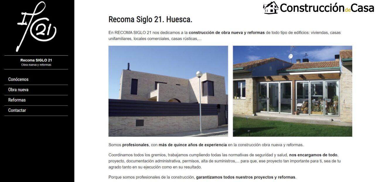 mejores empresas de construcción en Huesca Construcciones Osca Siglo XXI