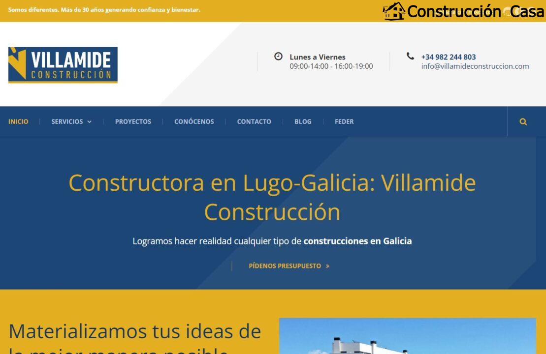 mejores empresas de construcción en Lugo Villamide Construcción