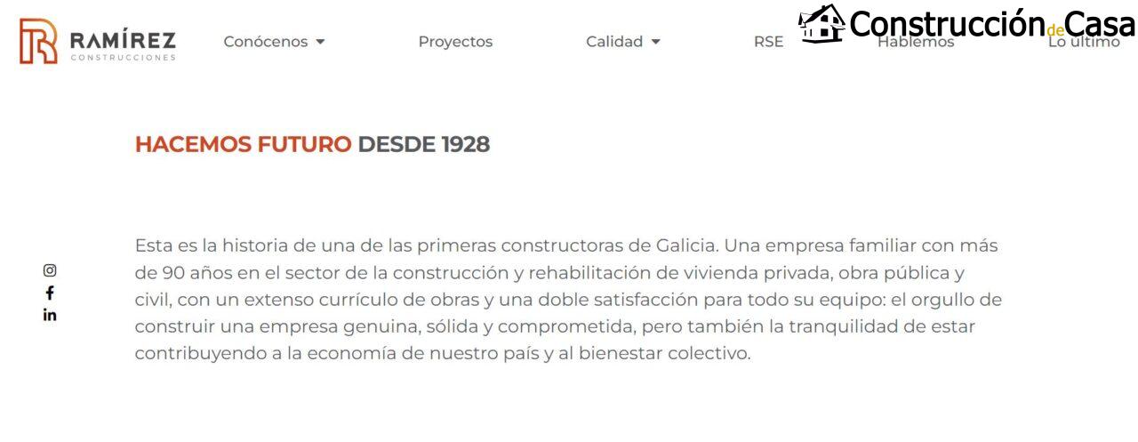 Construcciones Ramírez mejores empresas de construcción en Pontevedra