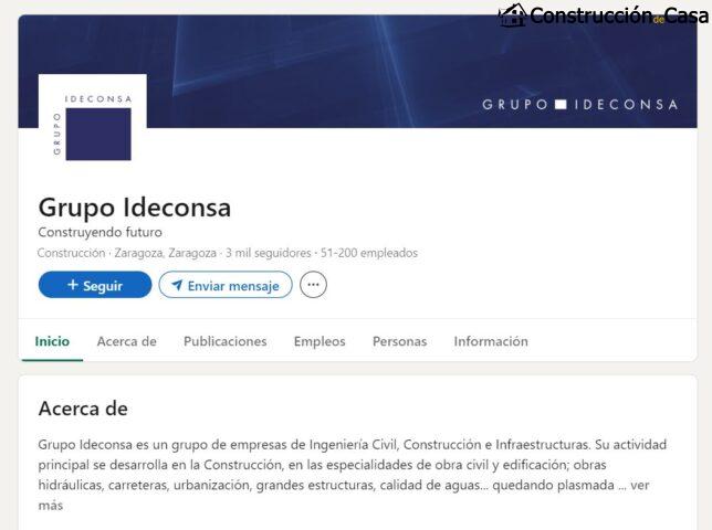 Grupo Ideconsa es un grupo de empresas de Ingeniería Civil, Construcción e Infraestructuras