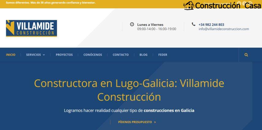 empresas construir casa galicia Villamide Construcción