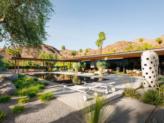 ATURDIDOR DE PALM SPRINGS - PALM SPRINGS STUNNER ideas de casas modernas