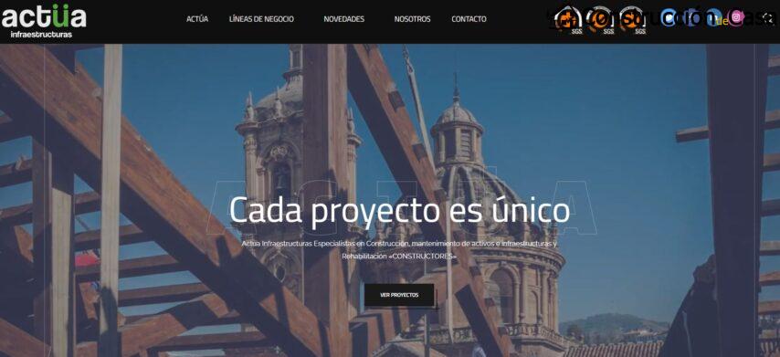 Constructoras Málaga - Mejores empresas de construcción en Málaga Actuainfraestructuras