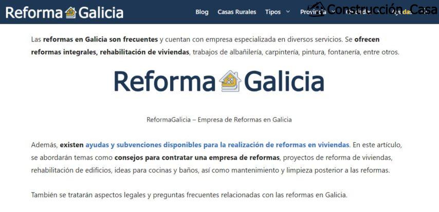 reforma galicia empresa de reformas en galicia